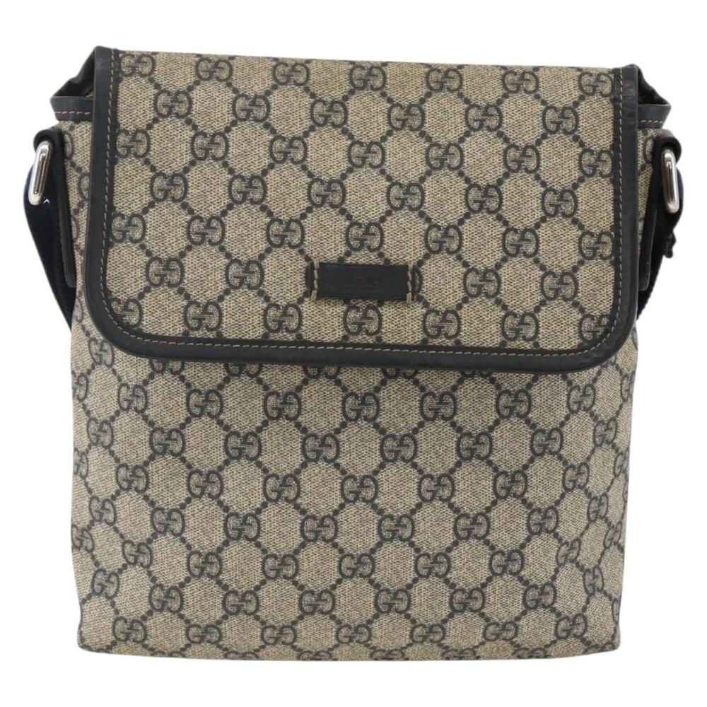 Gucci GG Supreme Shoulder Bag Navy